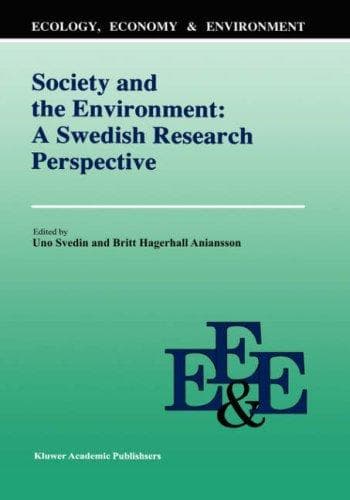 Tapa de Society and the environment