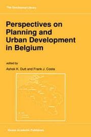 Tapa de Perspectives on planning and urban development in Belgium