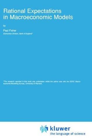 Tapa de Rational expectations in macroeconomic models