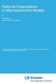 Tapa de Rational expectations in macroeconomic models