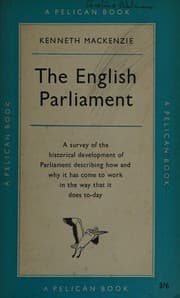 Tapa de The English Parliament