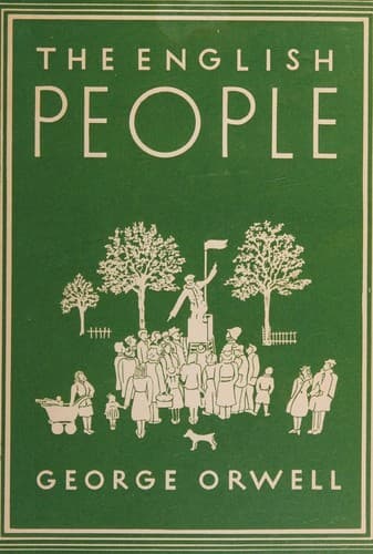 Tapa de The English people