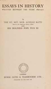Tapa de ESSAYS IN HISTORY Written between the Years 1896-1912.