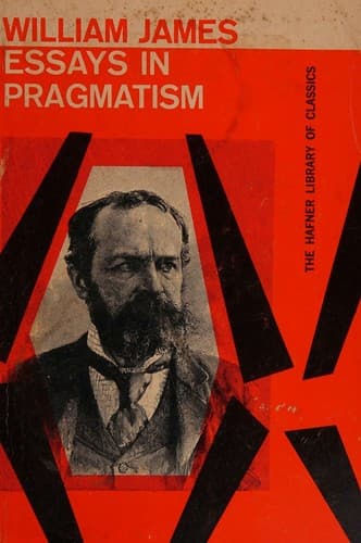 Tapa de Essays in pragmatism