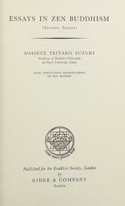 Tapa de Essays in Zen Buddhism Second Series