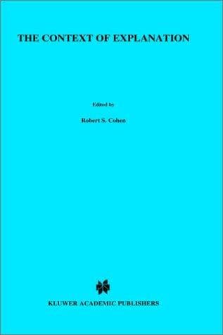 Tapa de The context of explanation