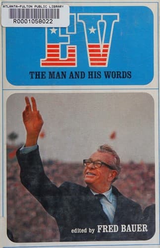 Tapa de EV the Man and His Words