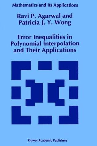 Tapa de Error inequalities in polynomial interpolation and their applications