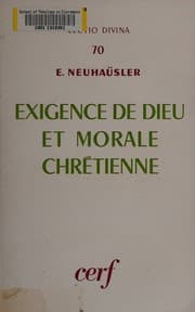 Tapa de Exigence du dieu et moral chrétienne