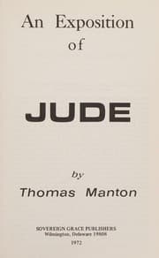 Tapa de An Exposition of Jude [Hardcover] by Thomas Manton