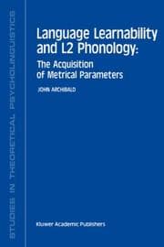 Tapa de Language learnability and L2 phonology