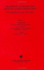 Tapa de Frontiers of space and ground-based astronomy