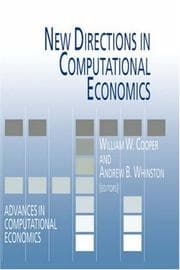 Tapa de New directions in computational economics
