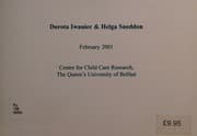 Tapa de Failure to thrive children and their families