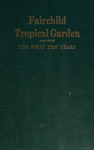 Tapa de Fairchild Tropical Garden