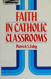 Tapa de Faith in Catholic classrooms