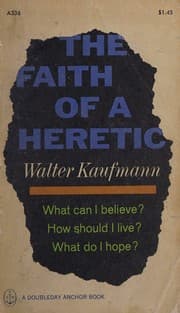 Tapa de The Faith of a Heretic