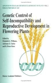 Tapa de Genetic control of self-incompatibility and reproductive development in flowering plants