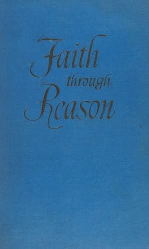 Tapa de Faith through reason
