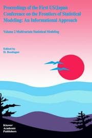 Tapa de Proceedings of the First Us/Japan Conference on the Frontiers of Statistical Modeling