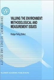 Tapa de Valuing the environment