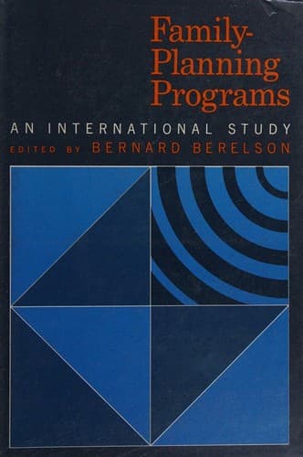 Tapa de Family planning programs