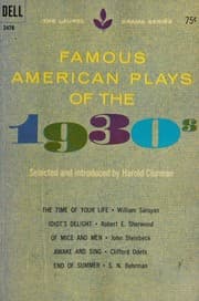 Tapa de Famous American Plays of the 1930s