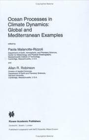 Tapa de Ocean processes in climate dynamics