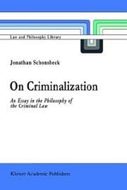 Tapa de On criminalization