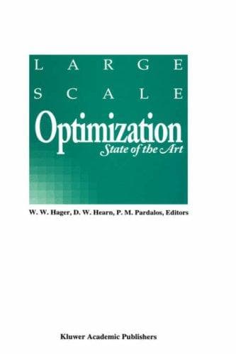 Tapa de Large Scale Optimization: