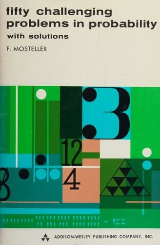 Tapa de Fifty challenging problems in probabilitywith solutions