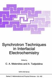 Tapa de Synchrotron techniques in interfacial electrochemistry