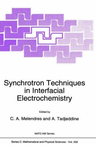 Tapa de Synchrotron Techniques in Interfacial Electrochemistry (NATO Science Series C:)