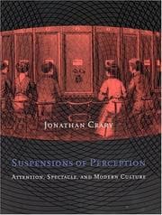 Tapa de Suspensions of perception