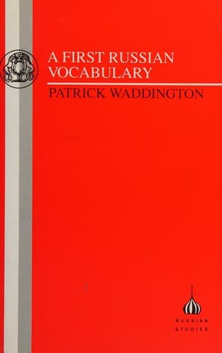 Tapa de A first Russian vocabulary