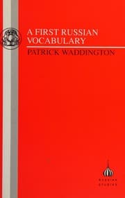 Tapa de A first Russian vocabulary