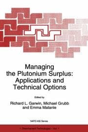 Tapa de Managing the plutonium surplus