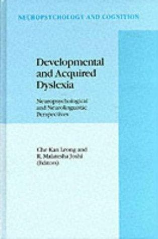 Tapa de Developmental and acquired dyslexia