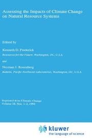 Tapa de Assessing the impacts of climate change on natural resource systems