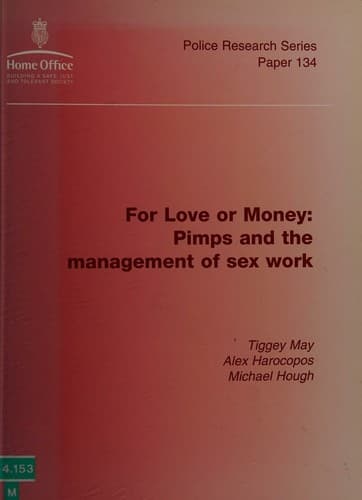 Tapa de For love or money