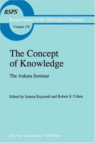 Tapa de The concept of knowledge
