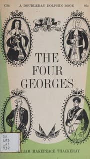 Tapa de The four Georges ; : The English humorists of the eighteenth century ; reviews