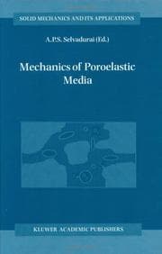 Tapa de Mechanics of poroelastic media