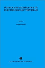 Tapa de Science and technology of electroceramic thin films