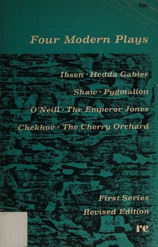 Tapa de Four Modern Plays