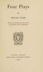 Tapa de Four plays (America's lost plays)