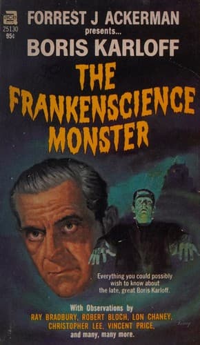 Tapa de The Frankenscience monster (An Ace book)