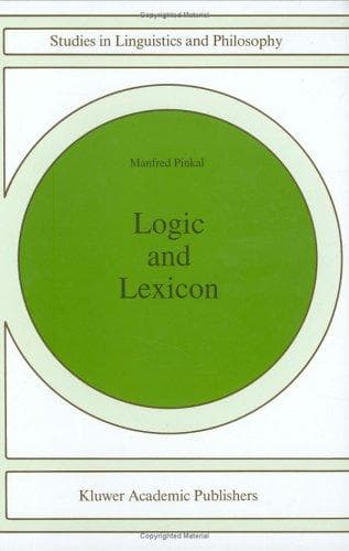 Tapa de Logic and Lexicon