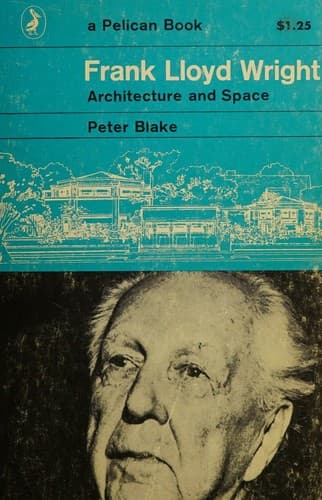 Tapa de Frank Lloyd Wright Architecture and Space