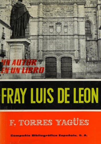 Tapa de Fray Luis De Leon